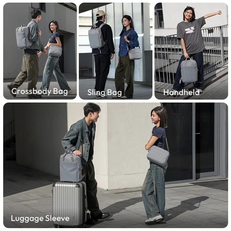 กระเป๋าเป้กล้อง ULANZI F08 ขนาดความจุ 18 ลิตร สีเทา