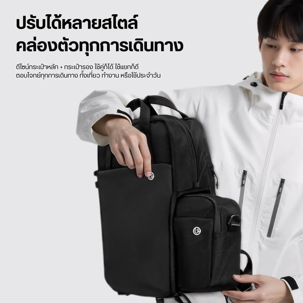 กระเป๋าเป้กล้อง ULANZI F08 ขนาดความจุ 20 ลิตร สีดำ_3