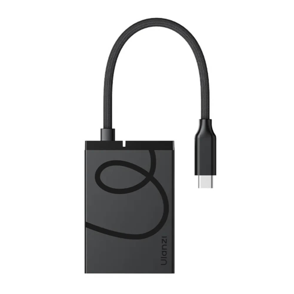 ฮับมือถือ ULANZI H1 แบบ 4-IN-1 USB-C ขนาดพกพา สีดำ_0