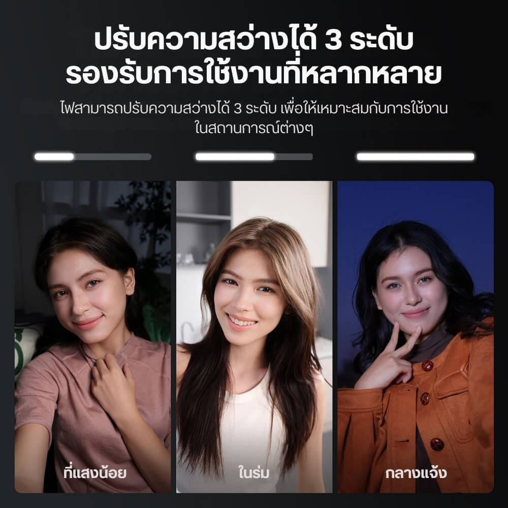 ไฟ LED อเนกประสงค์ ULANZI IN07 ขนาดพกพา สีดำ ไฟเซลฟี่ ไฟติดหัวกล้อง ไฟดารา