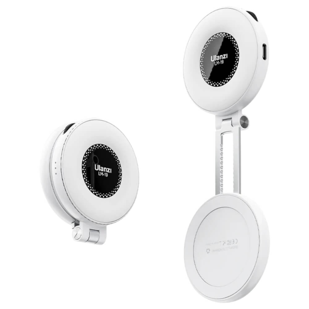 ไฟ LED อเนกประสงค์ ULANZI LM19 ขนาดพกพา สีขาว ไฟเซลฟี่สำหรับมือถือ MAGSAFE_0