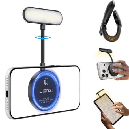 ไฟ LED อเนกประสงค์ ULANZI M10 ระบบ MAGSAFE ขนาดพกพา สีดำ_0