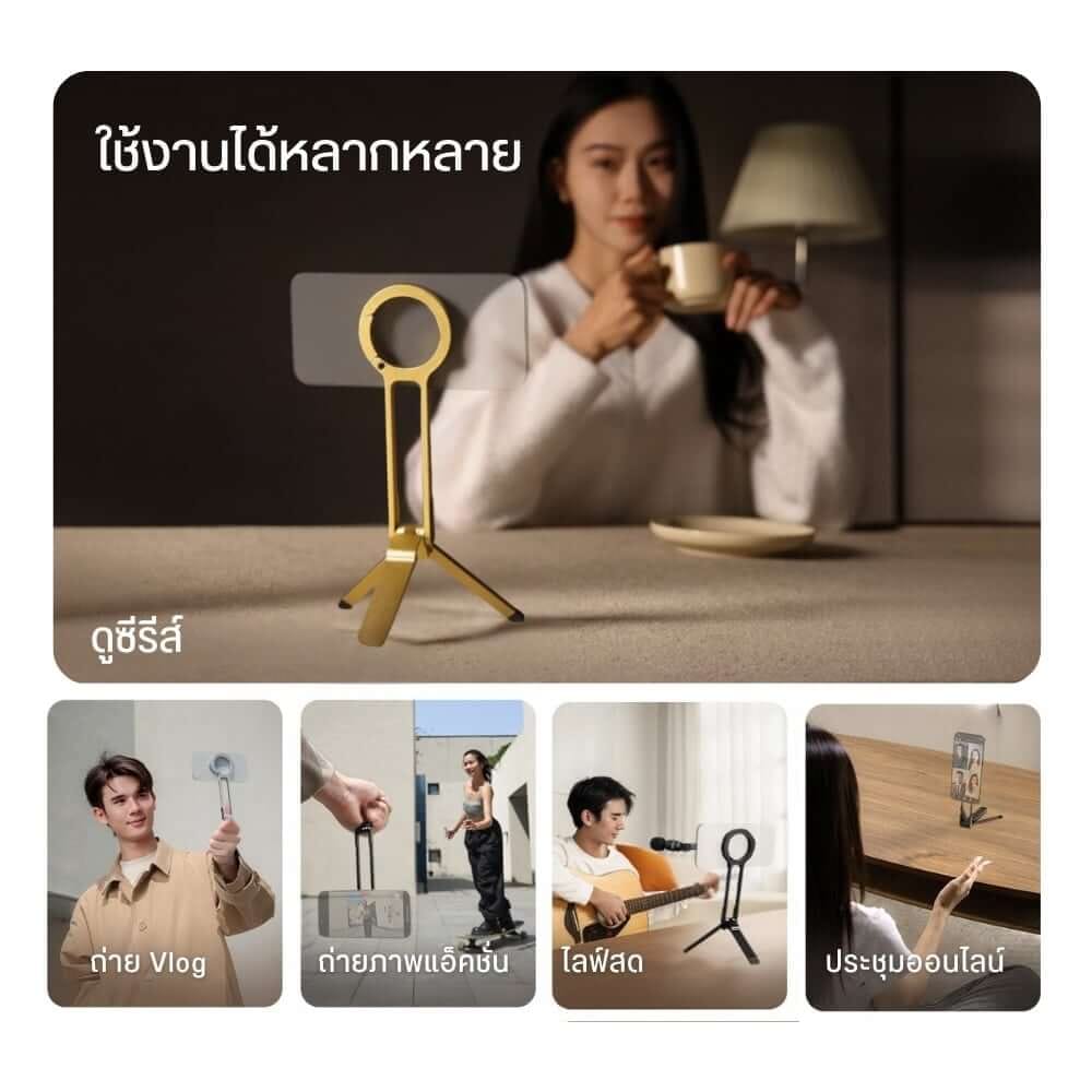 ขาตั้งมือถือ ULANZI MA30 ขนาดพกพา สีทอง_7