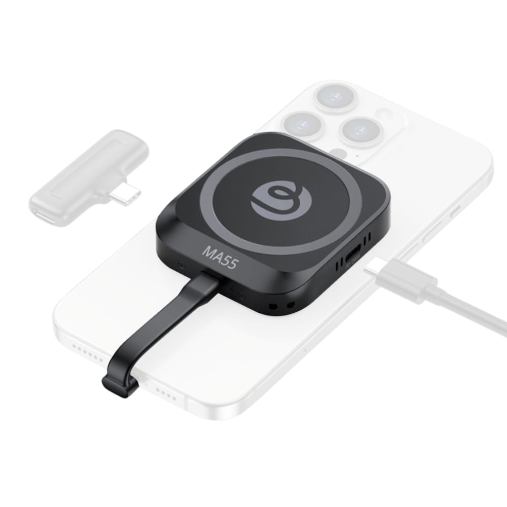 เคสฮาร์ดดิสก์ M.2 NVME SSD ULANZI MA55 ระบบ MAGSAFE รองรับความจุสูงสุด 2TB พร้อมระบบระบายความร้อน สีดำ_0