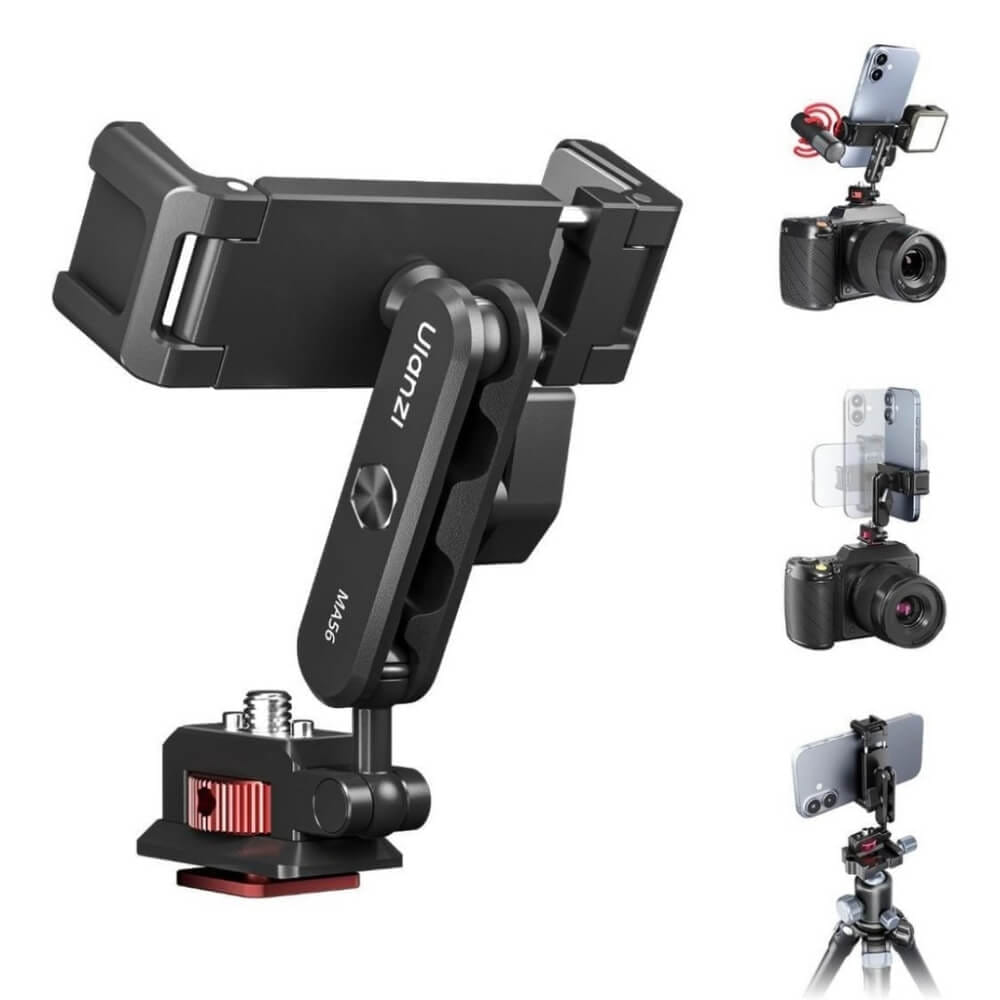 หัวจับมือถือ ULANZI MA56 แบบ PHONE CLAMP ขนาดพกพา สีดำ_11