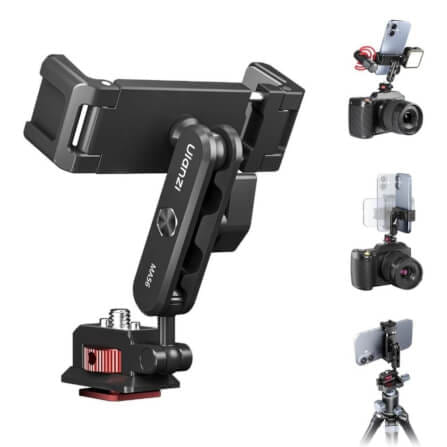 หัวจับมือถือ ULANZI MA56 แบบ PHONE CLAMP ขนาดพกพา สีดำ_0