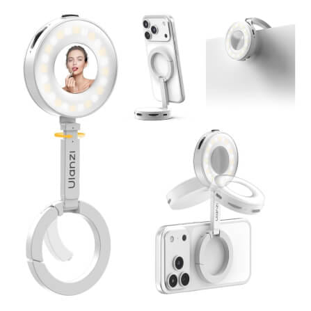 ไฟ LED อเนกประสงค์ ULANZI ML05 ขนาดพกพา สีขาว ไฟเซลฟี่สำหรับมือถือ MAGSAFE_0