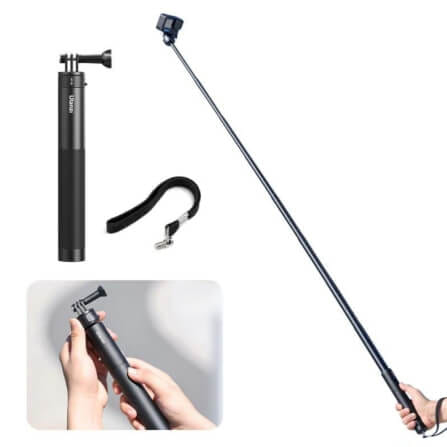 ไม้เซลฟี่ ULANZI MT76 GO-QUICK II 1.5M ขนาดพกพา สีดำ_0