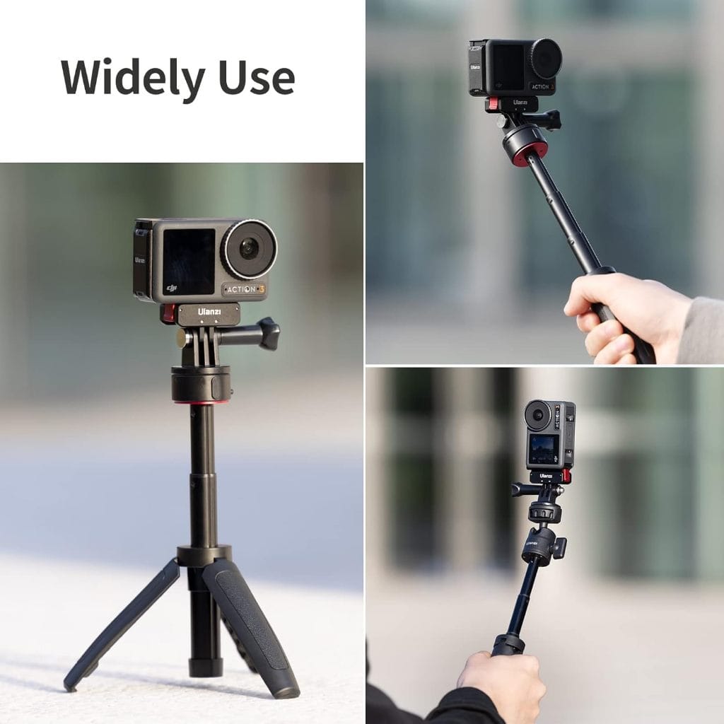 ฝาปิดแบตเตอรี่ ULANZI OA16 ระบบ QUICK RELEASE สำหรับ DJI OSMO ACTION 3/4 สีดำ_5
