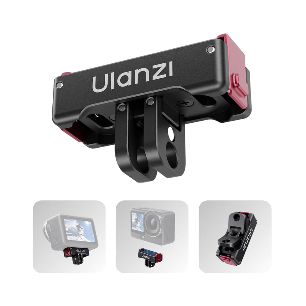 ตัวแปลงแม่เหล็กปลดเร็ว ULANZI OA24 ล็อกสองชั้น DUAL-CLAW + เกลียว 1/4