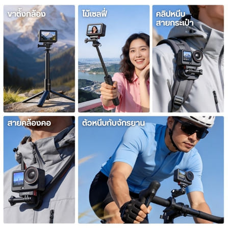 ตัวแปลงแม่เหล็กปลดเร็ว ULANZI OA24 ล็อกสองชั้น DUAL-CLAW + เกลียว 1/4
