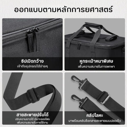 กระเป๋าอเนกประสงค์ ULANZI OM01 ขนาดพกพา สีดำ_5