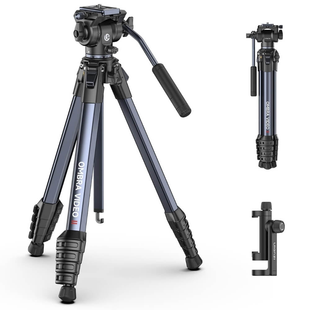 ขาตั้งกล้อง ULANZI OMBRA VIDEO II ขนาดพกพา สีดำด้าน_11