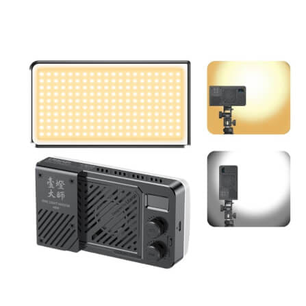 ไฟ LED อเนกประสงค์ ULANZI P40 BI-COLOR ขนาดพกพา สีดำ_0