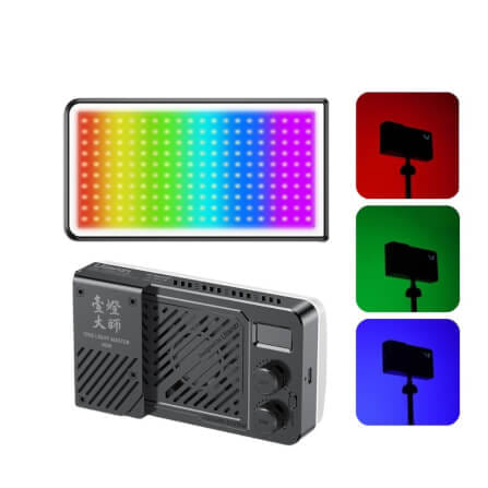 ไฟ LED อเนกประสงค์ ULANZI P40 RGB ขนาดพกพา สีดำ_0