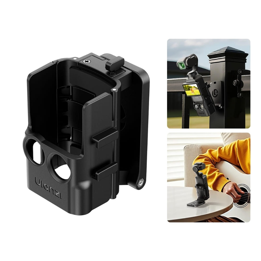 ขาตั้งแม่เหล็ก ULANZI PK15 รองรับ DJI OSMO POCKET 3 พร้อมระบบปรับมุม 180 องศา และ QUICK CARD SWAP_0