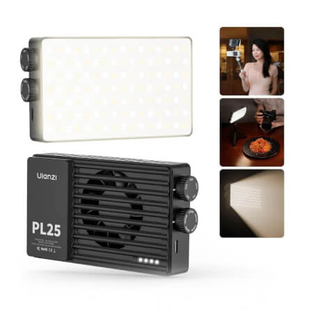 ไฟ LED อเนกประสงค์ ULANZI PL25 ขนาดพกพา สีดำ_0