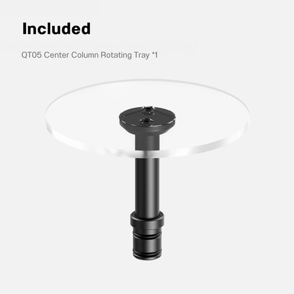 ถาดถ่ายภาพ ULANZI QT05 ระบบ QUICK RELEASE หมุน 360&deg; ขนาดพกพา สีดำ