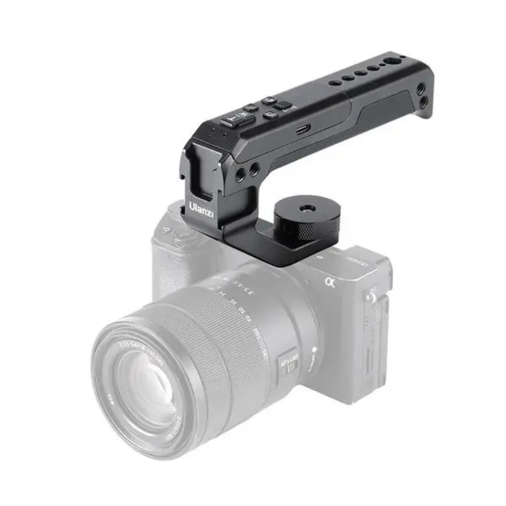 ด้ามจับกล้อง ULANZI R091 พร้อมรีโมท รองรับ SONY, CANON สีดำ_6