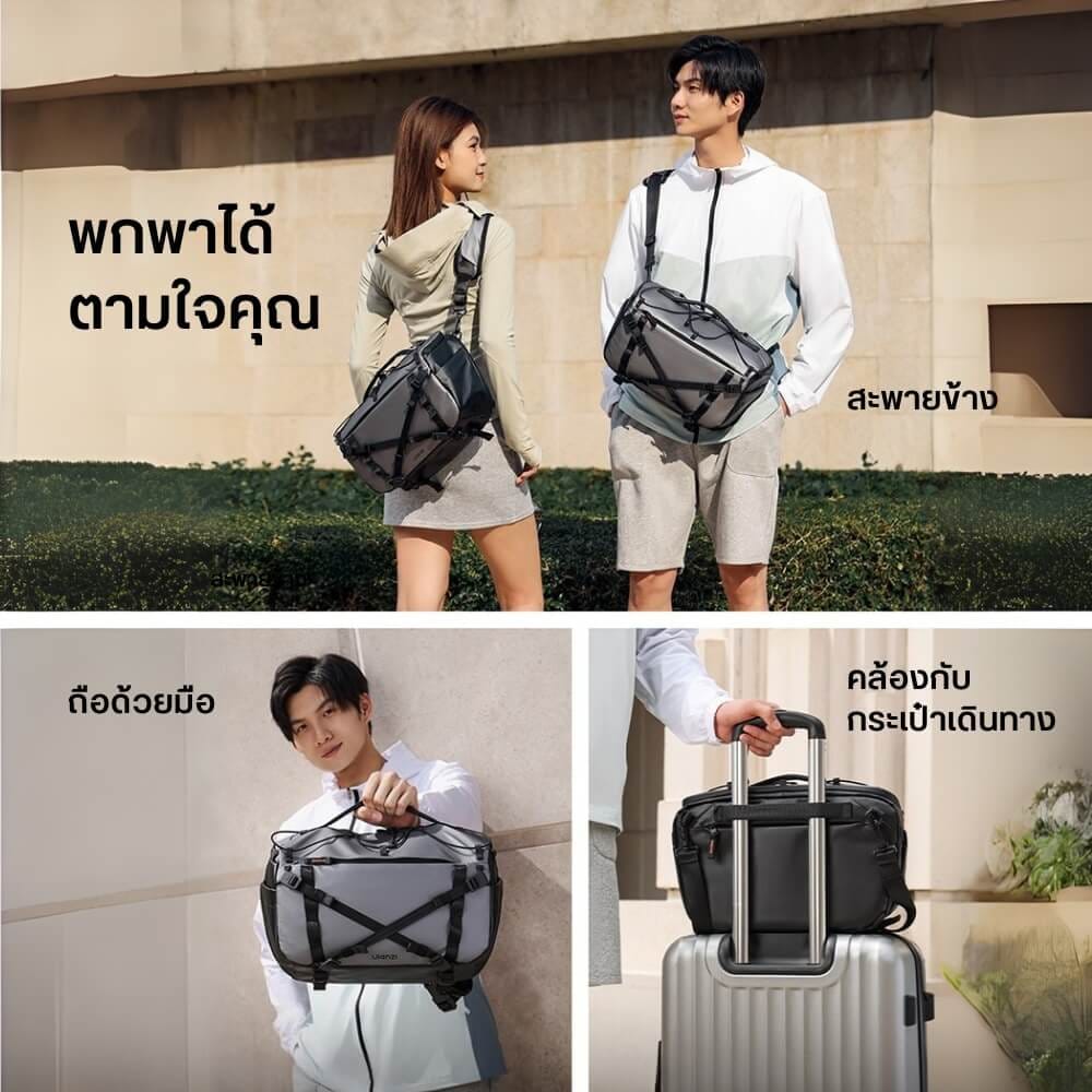 กระเป๋ากล้อง ULANZI SU02 ขนาดความจุ 13 ลิตร สีเทา_8