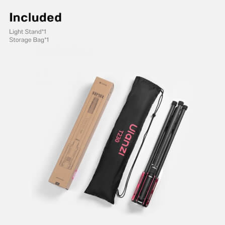 ขาตั้งไฟสตูดิโอ ULANZI T230 ขนาดพกพา สีดำ_8
