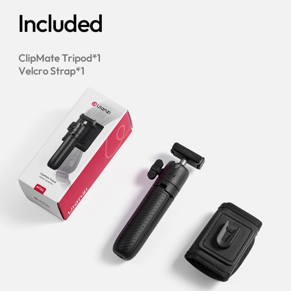 ขาตั้งกล้อง ไม้เซลฟี่ ULANZI MT66 สำหรับ DJI ACTION 5PRO/4/3 ถ่ายภาพ POV วิดีโอ