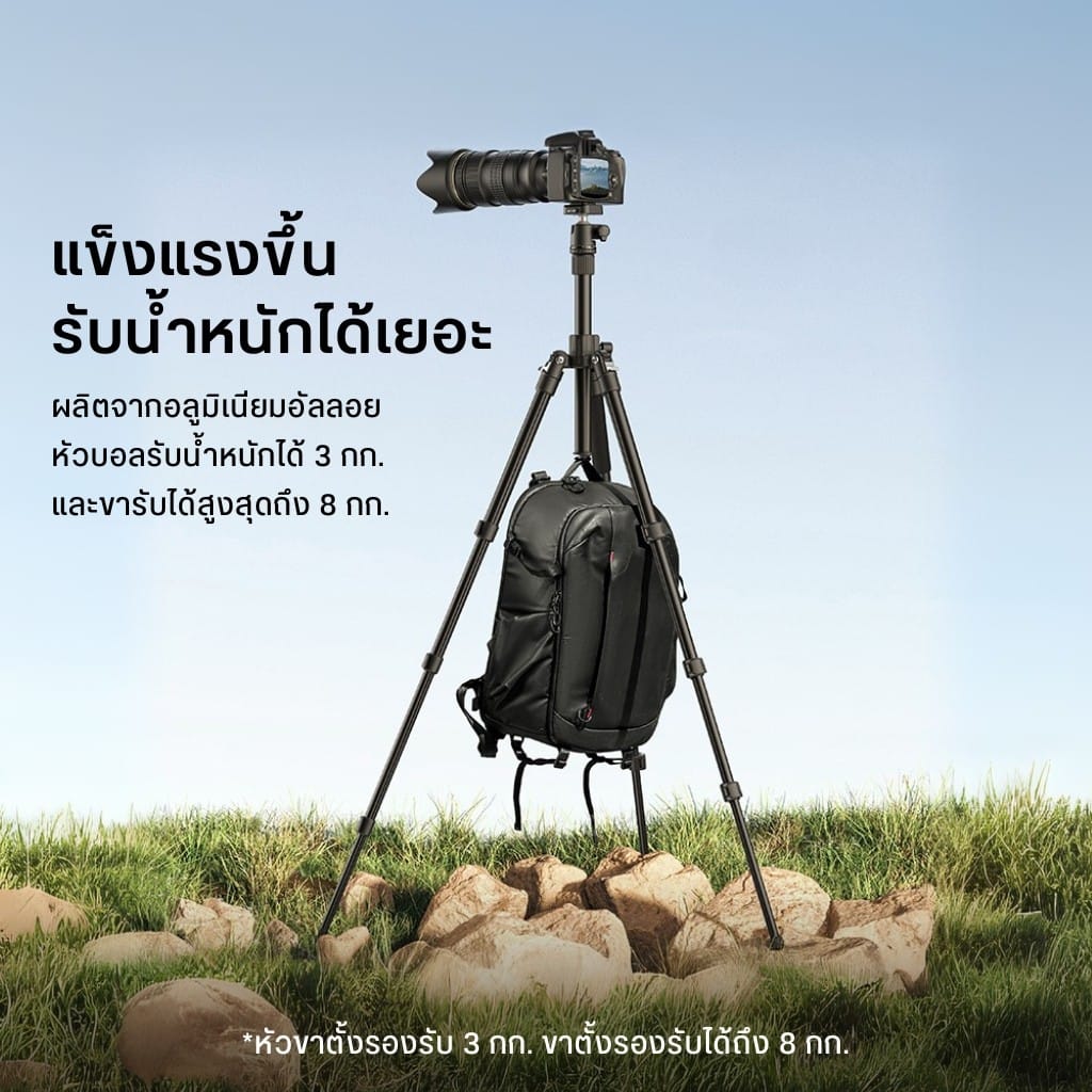 ขาตั้งกล้อง ULANZI TT53 รองรับระบบ UKA/F38 ขนาดพกพา สีดำ_3
