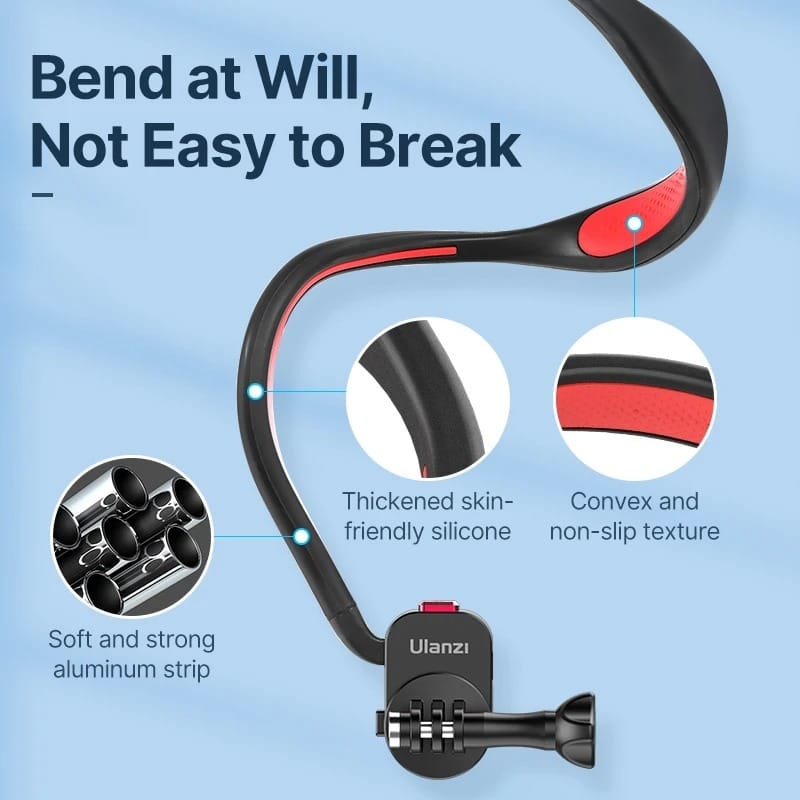 สายคล้องคอ ULANZI GO-QUICK II V2 ระบบแม่เหล็ก รองรับ GOPRO 12/11/10/9 สีดำ_2