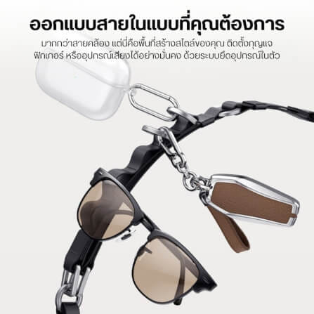 สายคล้องกล้อง ULANZI YF01 แบบ 3IN1 เป็นสายชาร์จเร็ว 240W ในตัว แปลงเป็นสายคล้องข้อมือได้ สีดำ_4