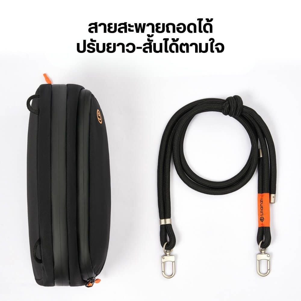 กระเป๋ากล้อง ULANZI YY08 ขนาดความจุ 2 ลิตร สีดำ