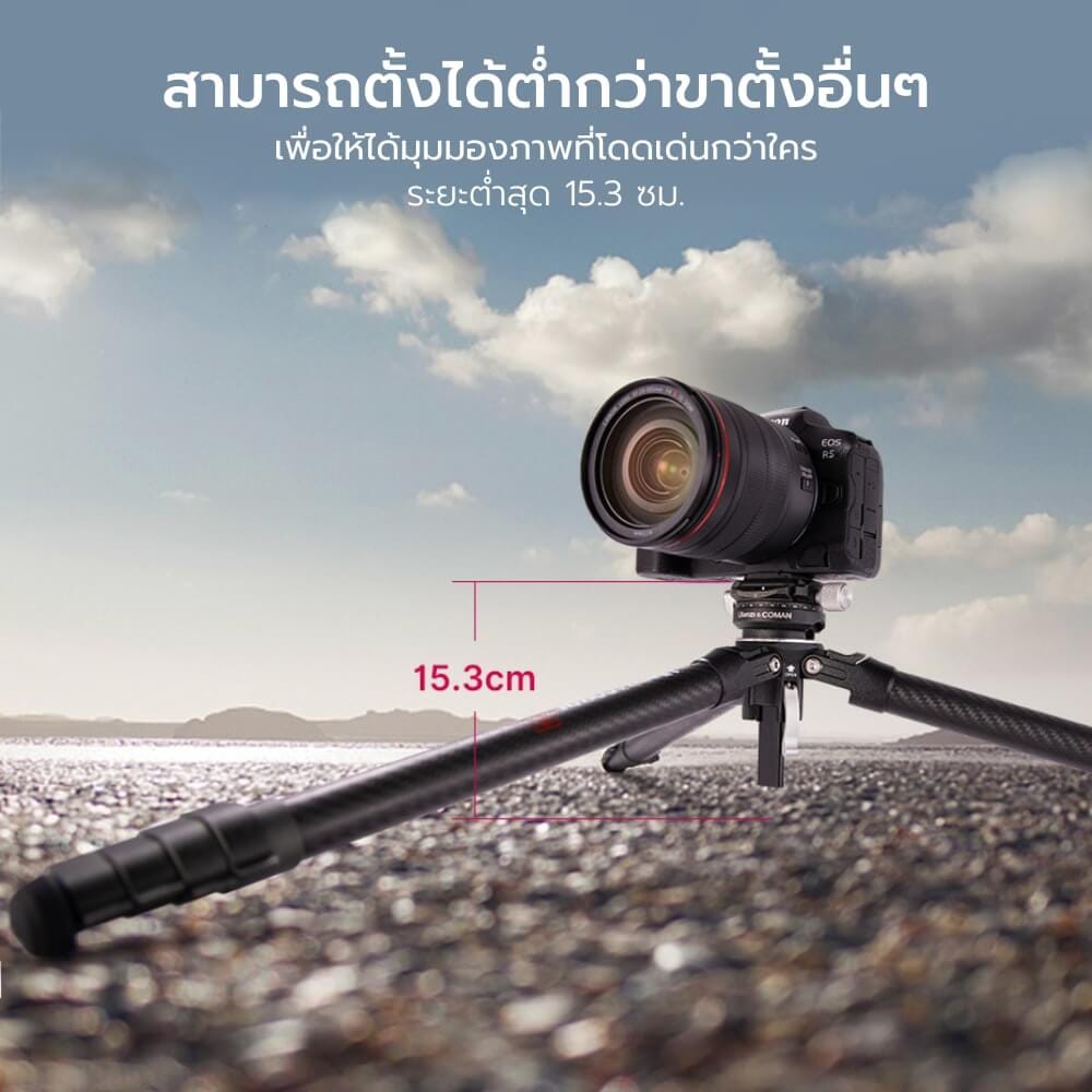 ขาตั้งกล้อง ULANZI ZERO-Y ระบบปลดเร็ว ARCA-SWISS สีดำ_3