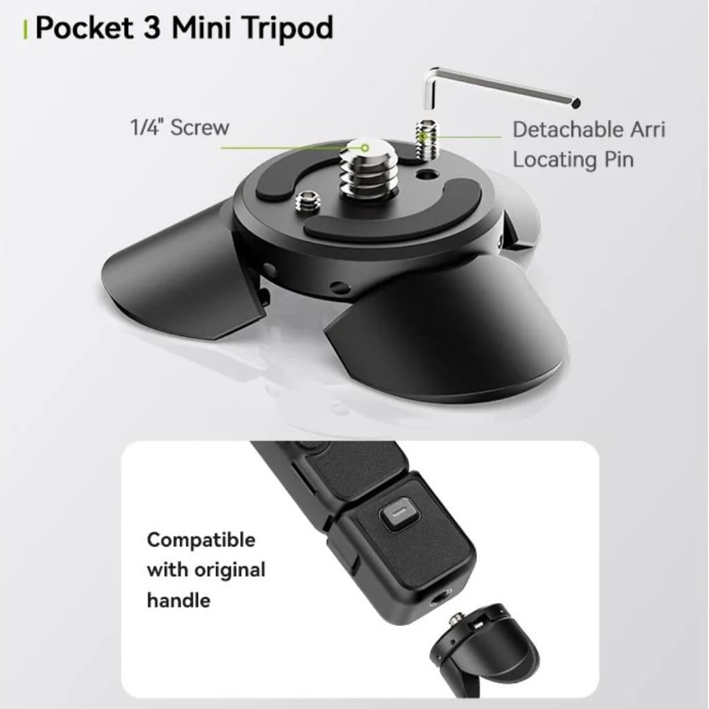 ขาตั้ง สำหรับกล้อง ULANZI PK08 สำหรับกล้อง DJI OSMO POCKET 3/4_2