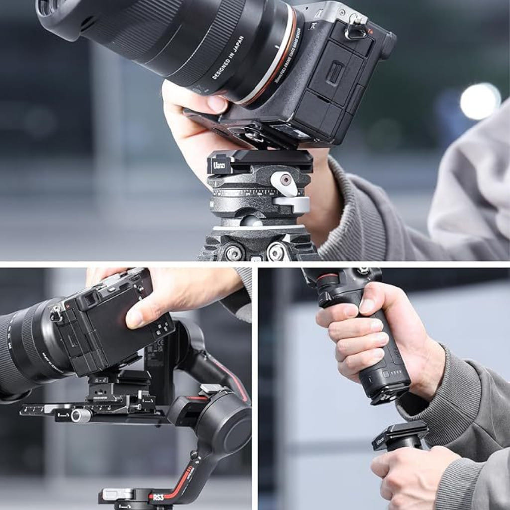 เพลทปลดเร็วกล้องสำหรับ UKA03 ULANZI UKA02 ต่อขาตั้งกล้อง รองรับระบบปลดเร็ว UKA_2