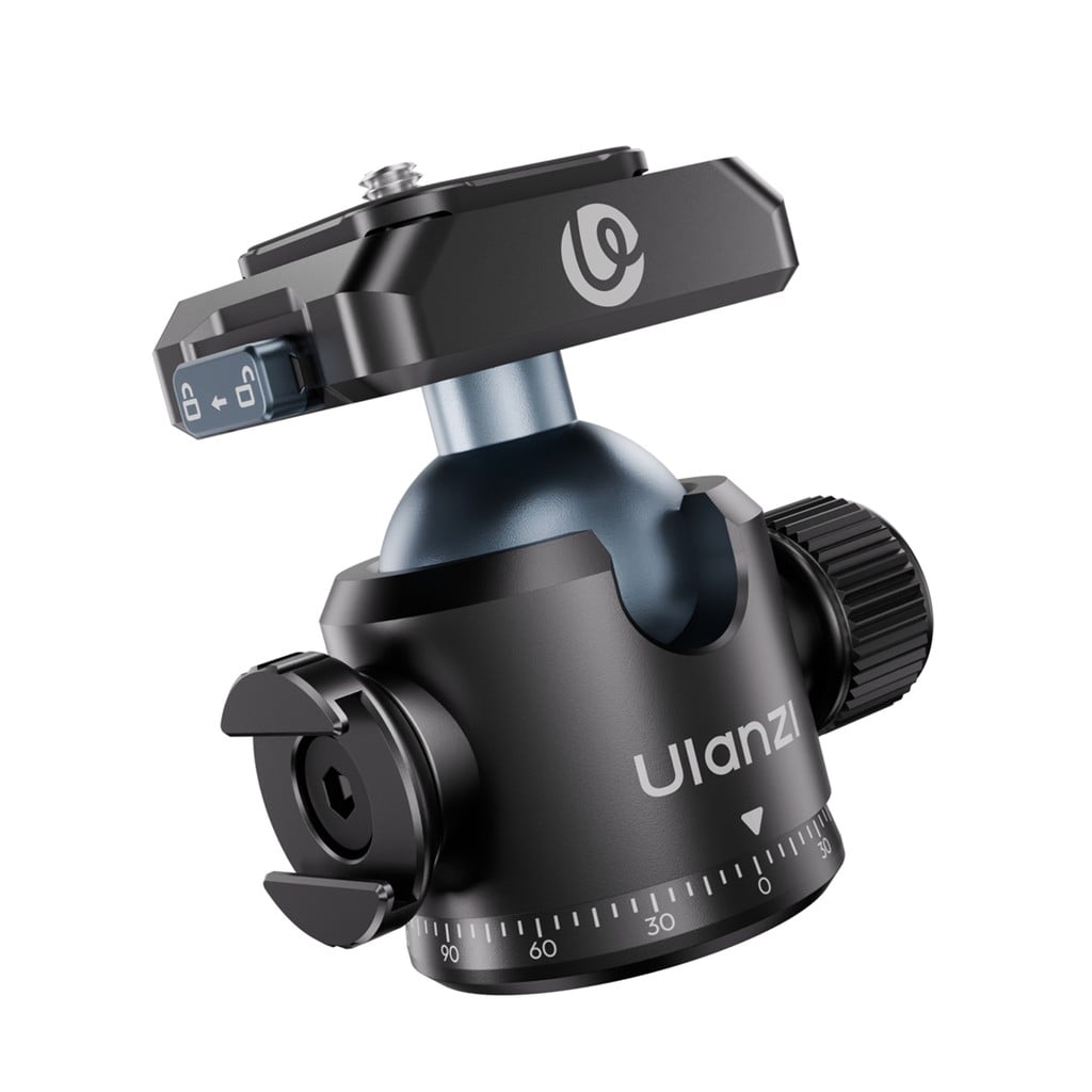 หัวบอลสำหรับขาตั้งกล้อง ULANZI T100 พร้อมระบบ UKA แบบปลดเร็ว รับน้ำหนักได้ถึง 6 KG_0