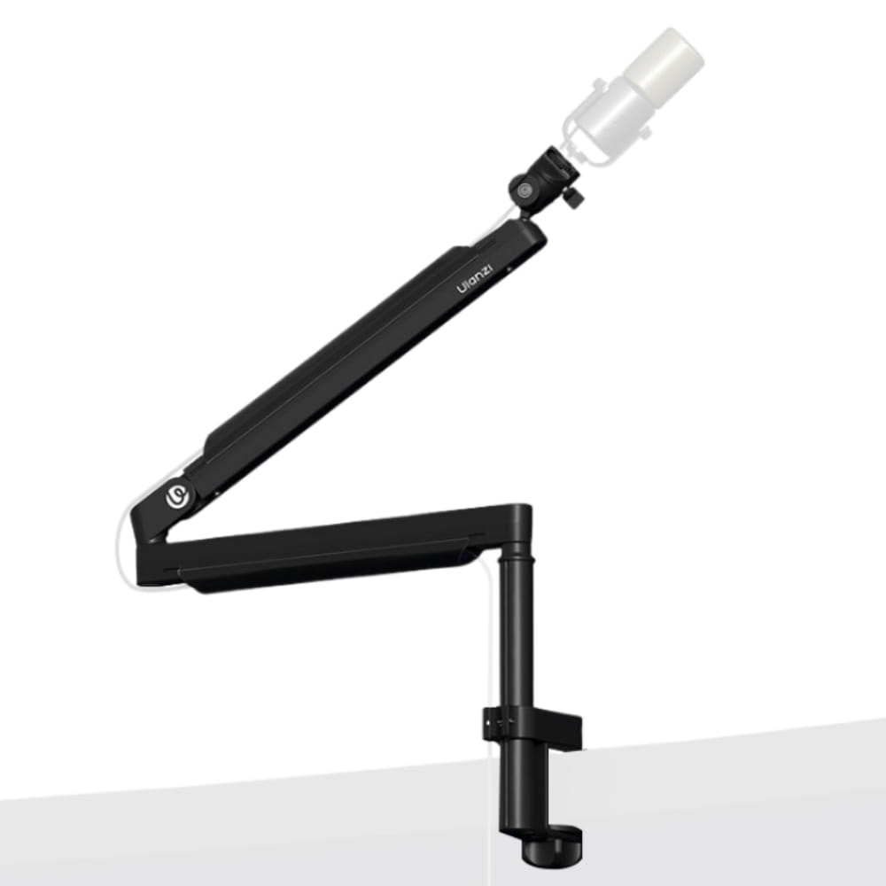 แขนจับไมโครโฟน ULANZI ZJ05 ระบบ QUICK-RELEASE LEVER สีดำ_0