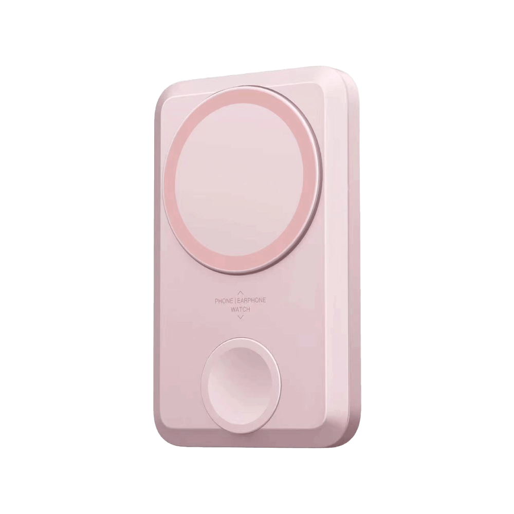 แบตเตอรี่สำรอง ORSEN BY ELOOP  EW31 สีชมพู 10000MAH ชาร์จไร้สาย แม่เหล็ก PD 20W