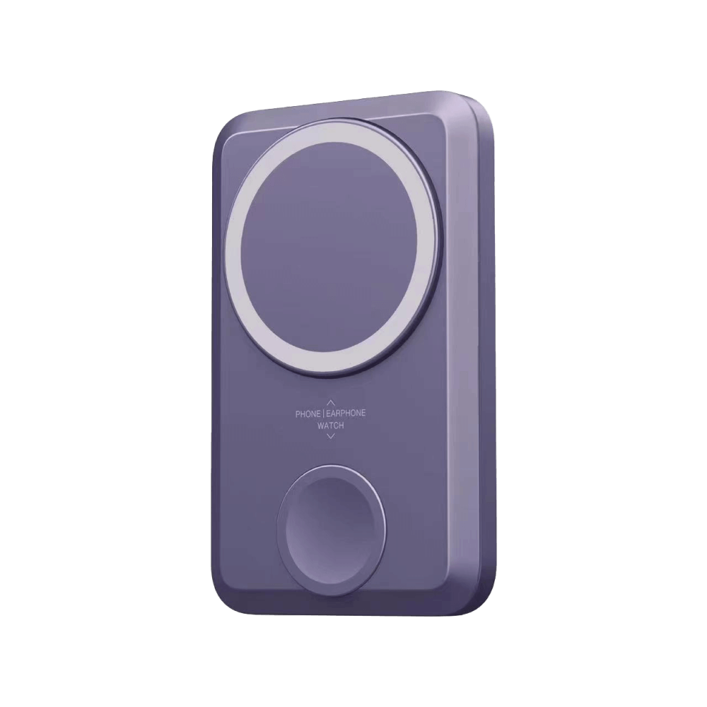 แบตเตอรี่สำรอง ORSEN BY ELOOP EW31 สีม่วง 10000MAH ชาร์จไร้สาย แม่เหล็ก PD 20W