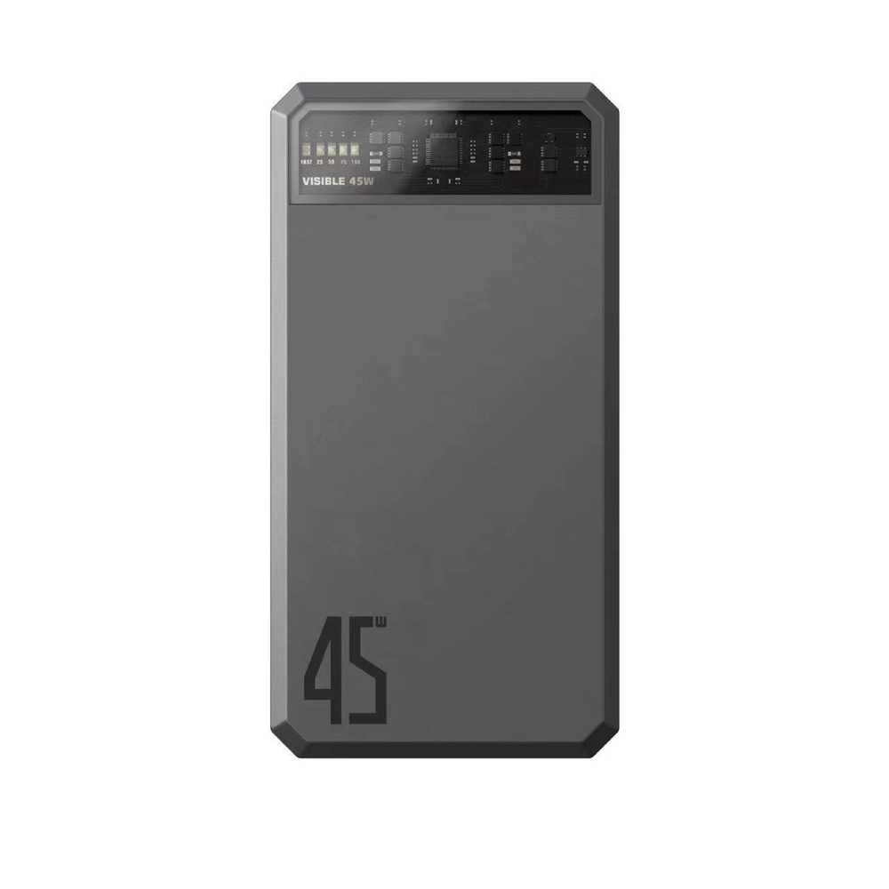 แบตเตอรี่สำรอง ORSEN BY ELOOP E43 สีเทา 25000MAH ชาร์จเร็ว 45W MAX รองรับ QC3.0 PD PPS UFCSI_12