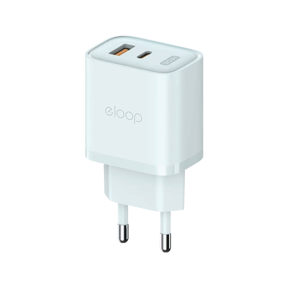หัวชาร์จ ELOOP C31T สีเขียว ชาร์จเร็ว 30W PD QC 3.0_0