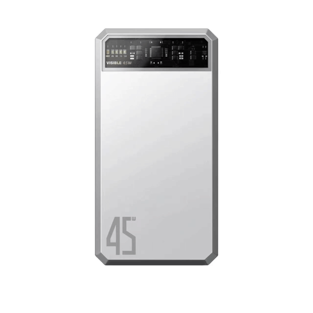 แบตเตอรี่สำรอง ORSEN BY ELOOP E43 สีเงิน 25000MAH ชาร์จเร็ว 45W MAX รองรับ QC3.0 PD PPS UFCI_0