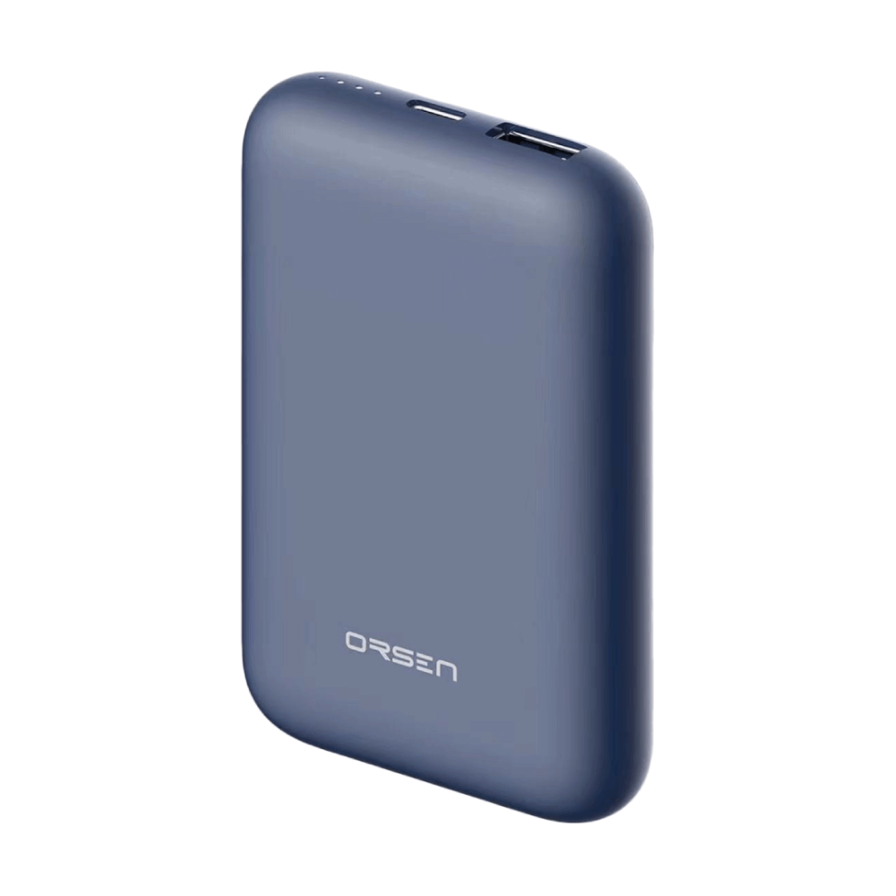 แบตเตอรี่สำรอง ORSEN BY ELOOP E67 สีน้ำเงิน 10500MAH ชาร์จเร็ว PD 45W