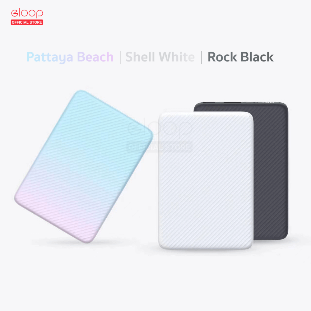 แบตเตอรี่สำรอง ORSEN BY ELOOP E48 สีขาว 10000MAH ชาร์จเร็ว 20W_1