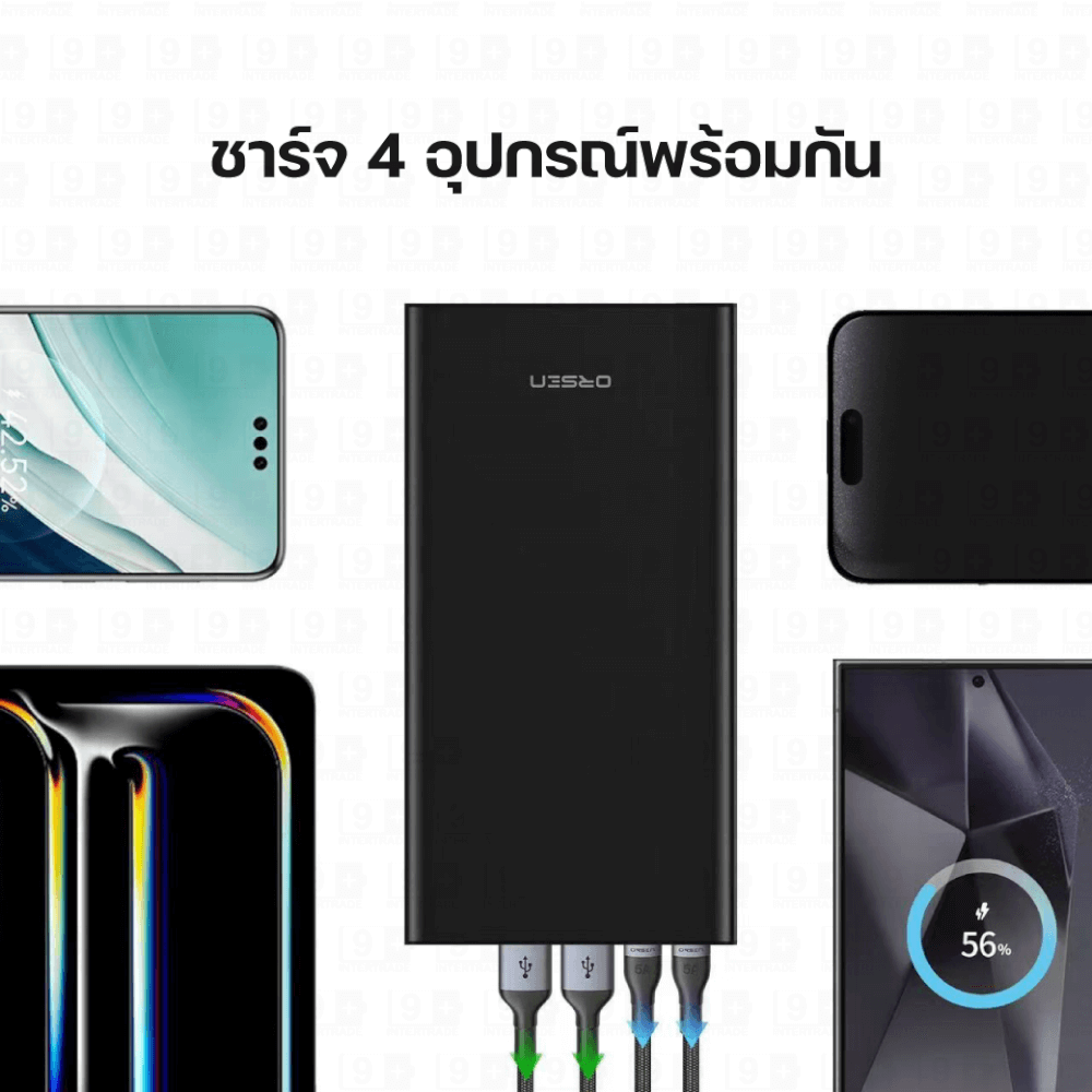 แบตเตอรี่สำรอง ORSEN BY ELOOP E29ULTRA สีดำ 30000MAH PD 45W | QC 3.0_6