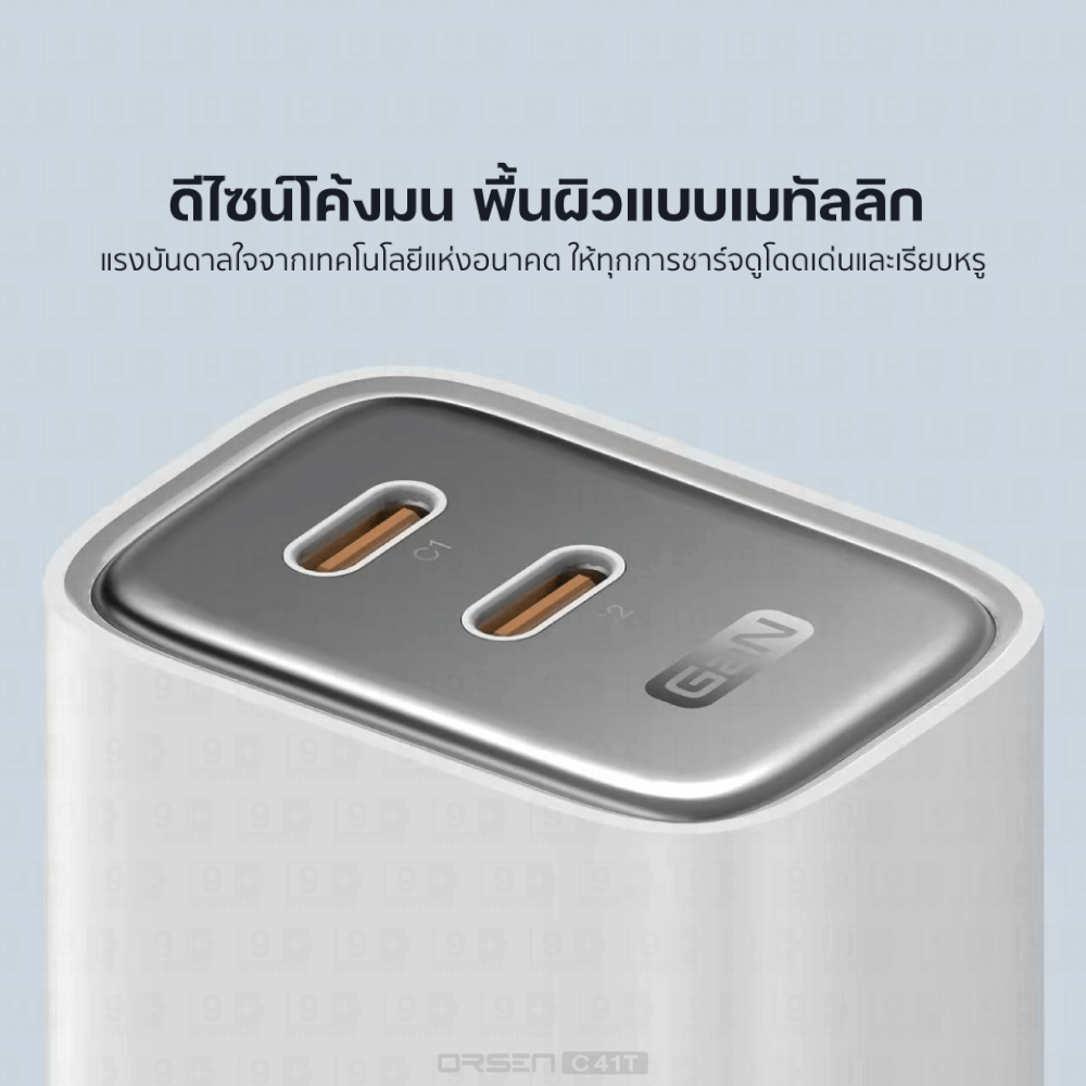 หัวชาร์จ ELOOP C41T สีชมพู หัวชาร์จเร็ว และ สายชาร์จเร็ว PD 45W สำหรับ สมาร์ทโฟน ทุกรุ่น ANDROID PHONE_7