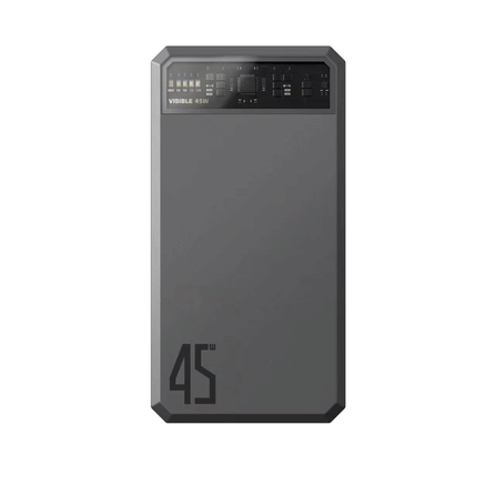 แบตเตอรี่สำรอง ORSEN BY ELOOP E43 สีเทา 25000MAH ชาร์จเร็ว 45W MAX รองรับ QC3.0 PD PPS UFCSI