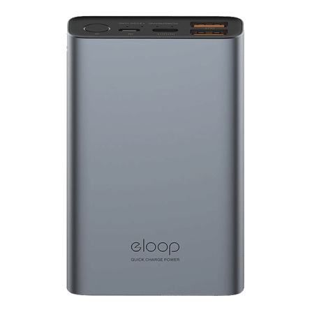 แบตเตอรี่สำรอง ORSEN BY ELOOP E36 สีเทา 12000MAH ชาร์จเร็ว PD 20W QC 2.0/3.0_0