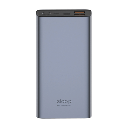 แบตเตอรี่สำรอง ORSEN BY ELOOP E37 สีเทา 22000MAH ชาร์จเร็ว PD 20W QC 3.0