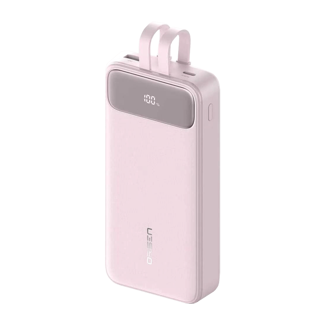 แบตเตอรี่สำรอง ORSEN BY ELOOP E39 20000MAH สีชมพู