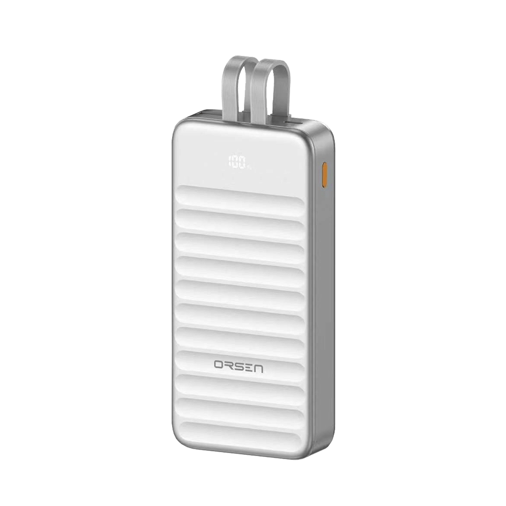 แบตเตอรี่สำรอง ORSEN BY ELOOP E39 20000MAH สีเงิน