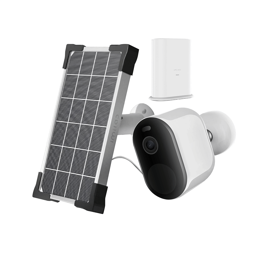กล้องวงจรปิดไร้สายภายนอก IMILAB EC4 (GB V.) ใช้คู่กับ SOLAR PANEL คมชัด 2.5K 4MP แสดงภาพสีกลางคืน_0